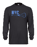 Hurricanes Long Sleeve Badger Dri Fit Shirt LAX YOUTH