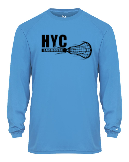 Hurricanes Long Sleeve Badger Dri Fit Shirt LAX YOUTH