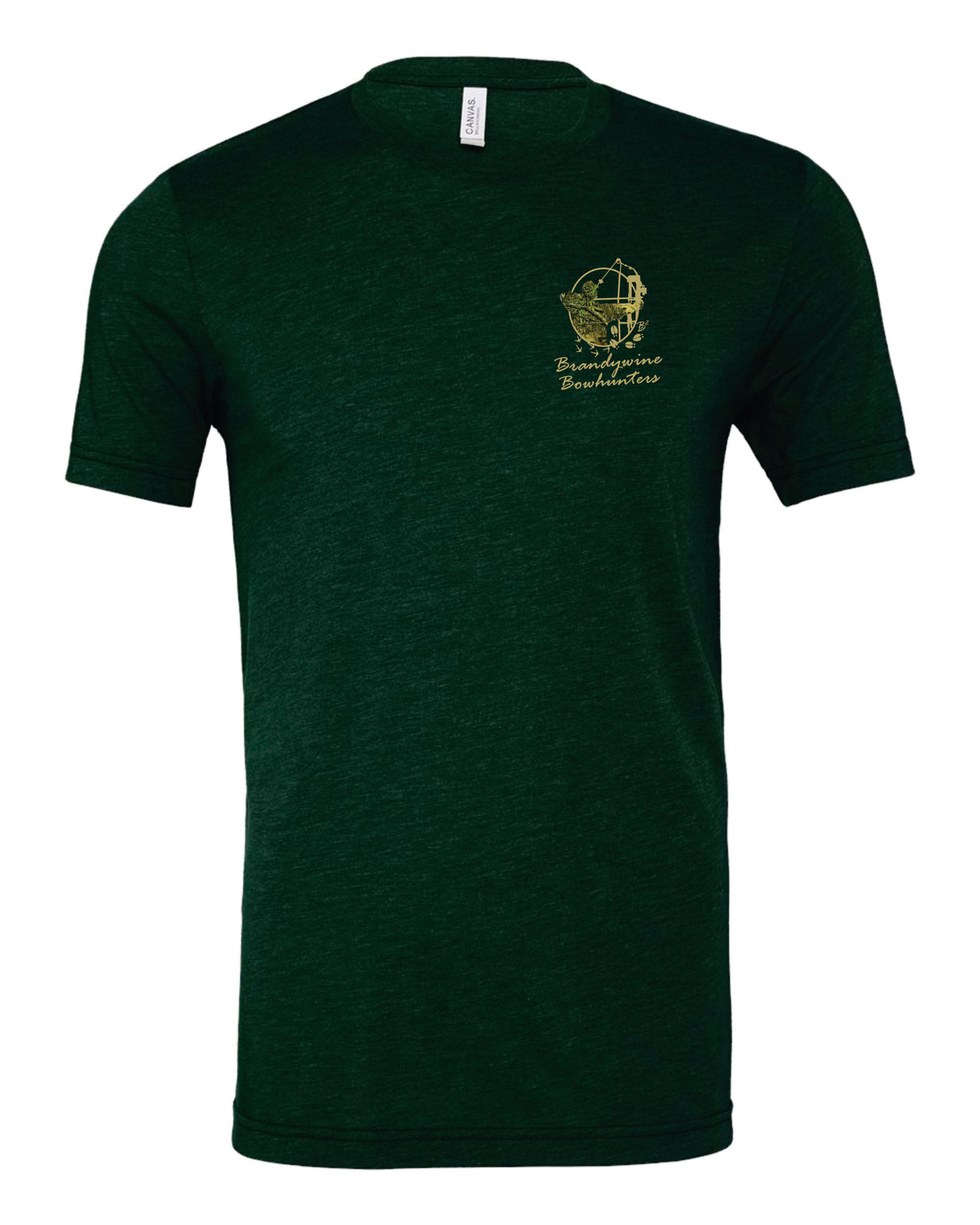 Brandywine Bowhunters Bella & Canvas Tri Blend Short Sleeve T shirt