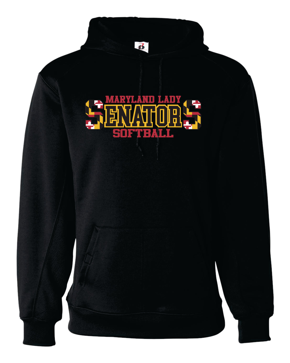 Senators Softball Badger Dri-Fit Hoodie Double S Logo-WOMEN