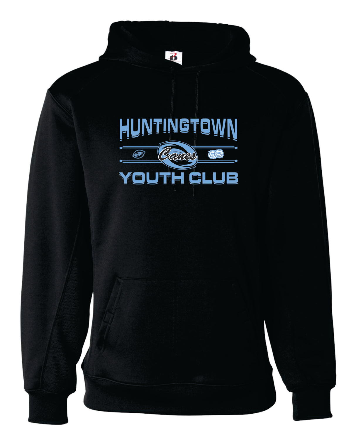 Hurricanes Badger Dri-fit Hoodie YOUTH