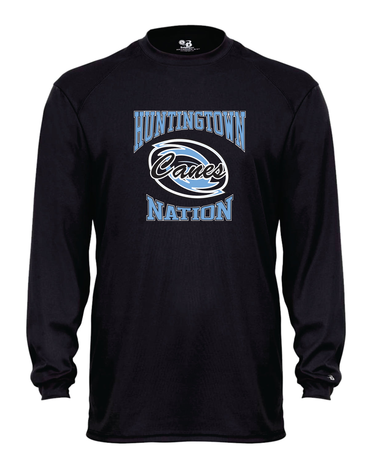 Hurricanes Long Sleeve Badger Dri Fit Shirt YOUTH