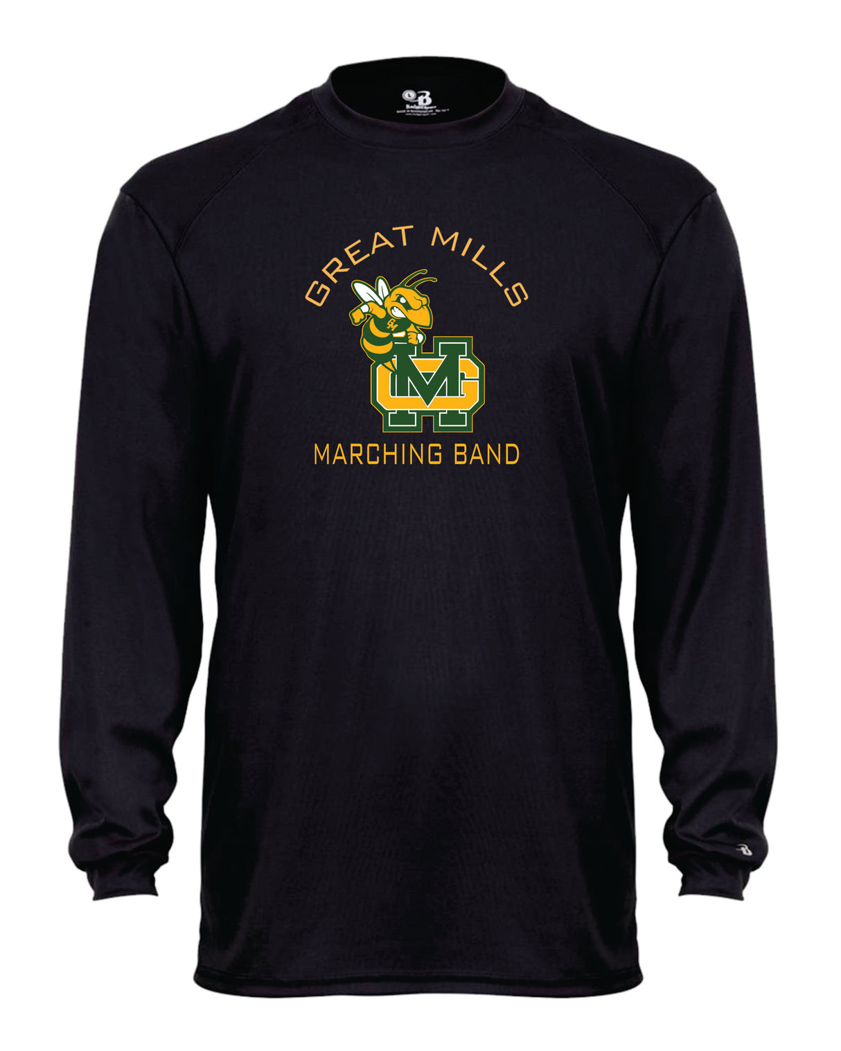 Great Mills Marching Band Long Sleeve Badger Dri Fit Shirt WOMEN