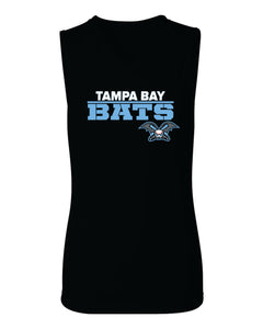 Tampa Bay Bats Dri Fit Sleeveless V Neck - WOMEN