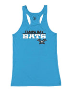 Load image into Gallery viewer, Tampa Bay Bats Badger Dri Fit Racer Back Tank WOMEN
