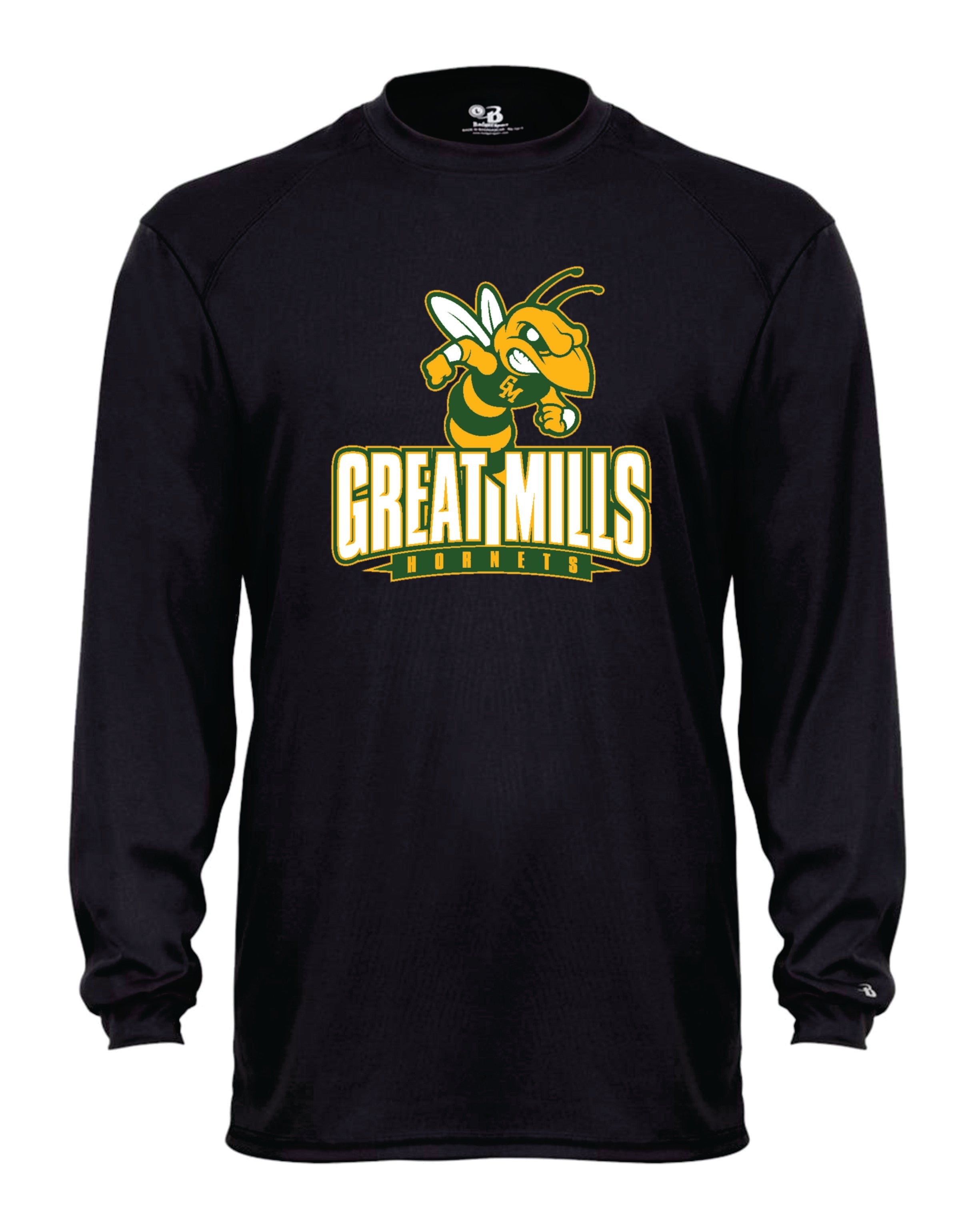 Great Mills Field Hockey Long Sleeve Badger Dri Fit Shirt - YOUTH