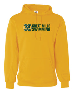 Great Mills Swimming Badger Dri-fit Hoodie