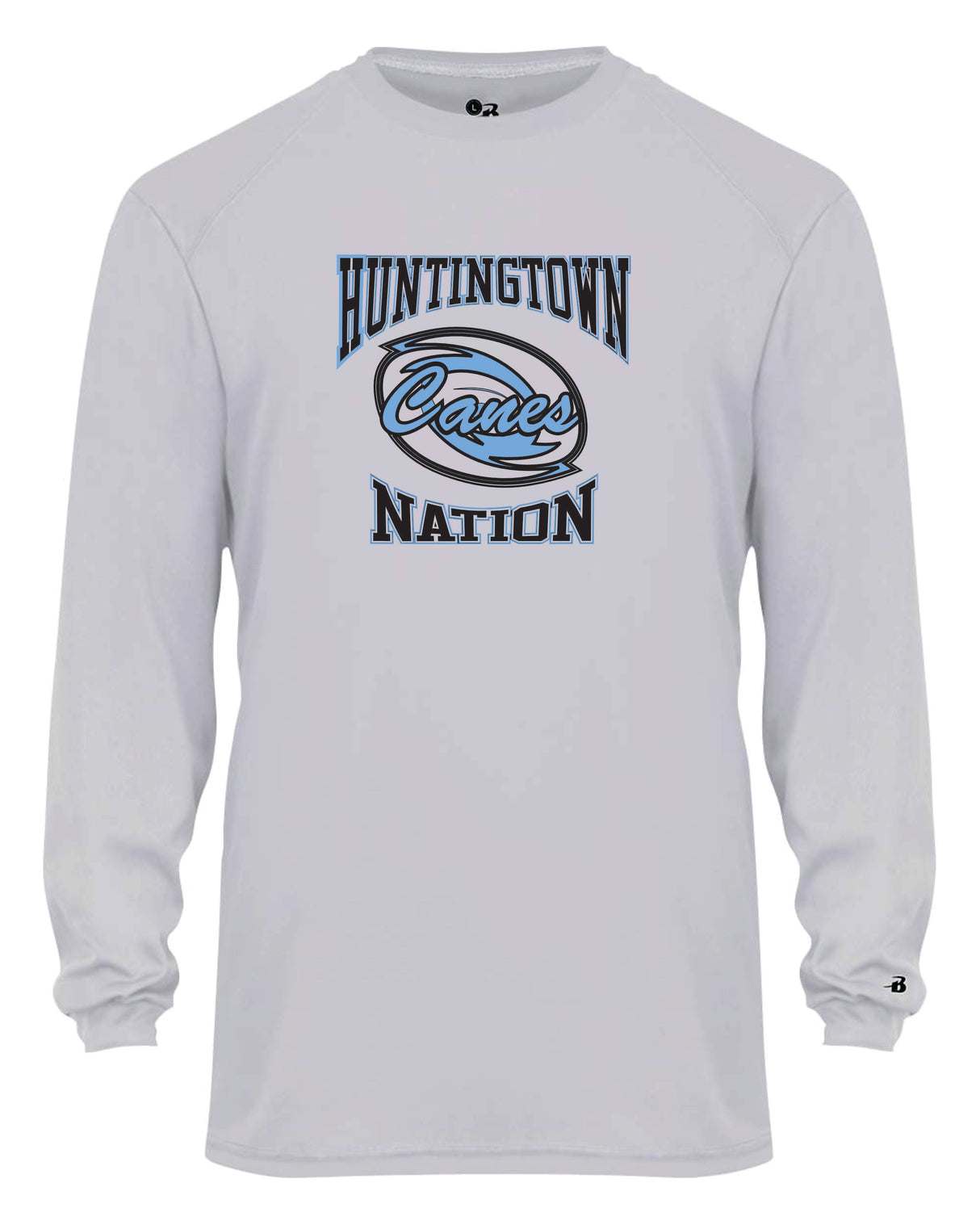 Hurricanes Long Sleeve Badger Dri Fit Shirt YOUTH