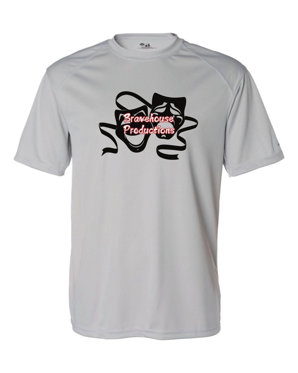 Chopticon Theatre Short Sleeve Badger Dri Fit Shirt Double Mask Logo