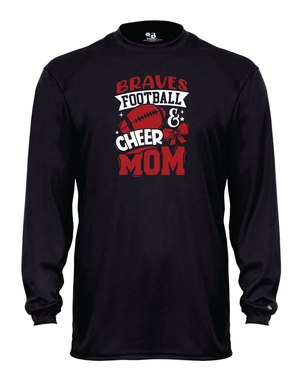 Mechanicsville Braves Badger LS  Women - FOOTBALL AND CHEER MOM