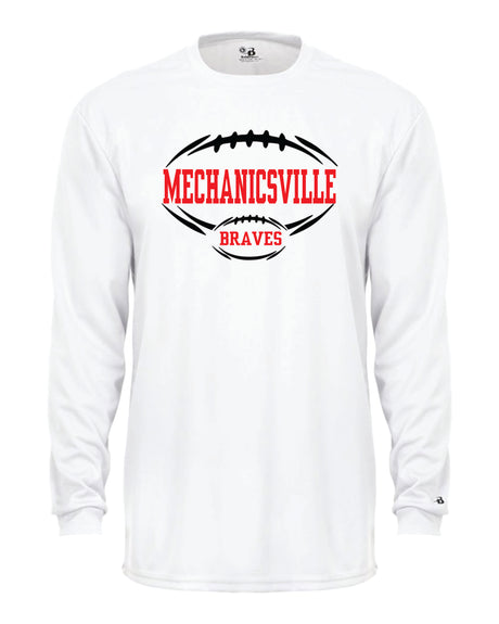 Mechanicsville Braves Long Sleeve Badger Dri Fit Shirt