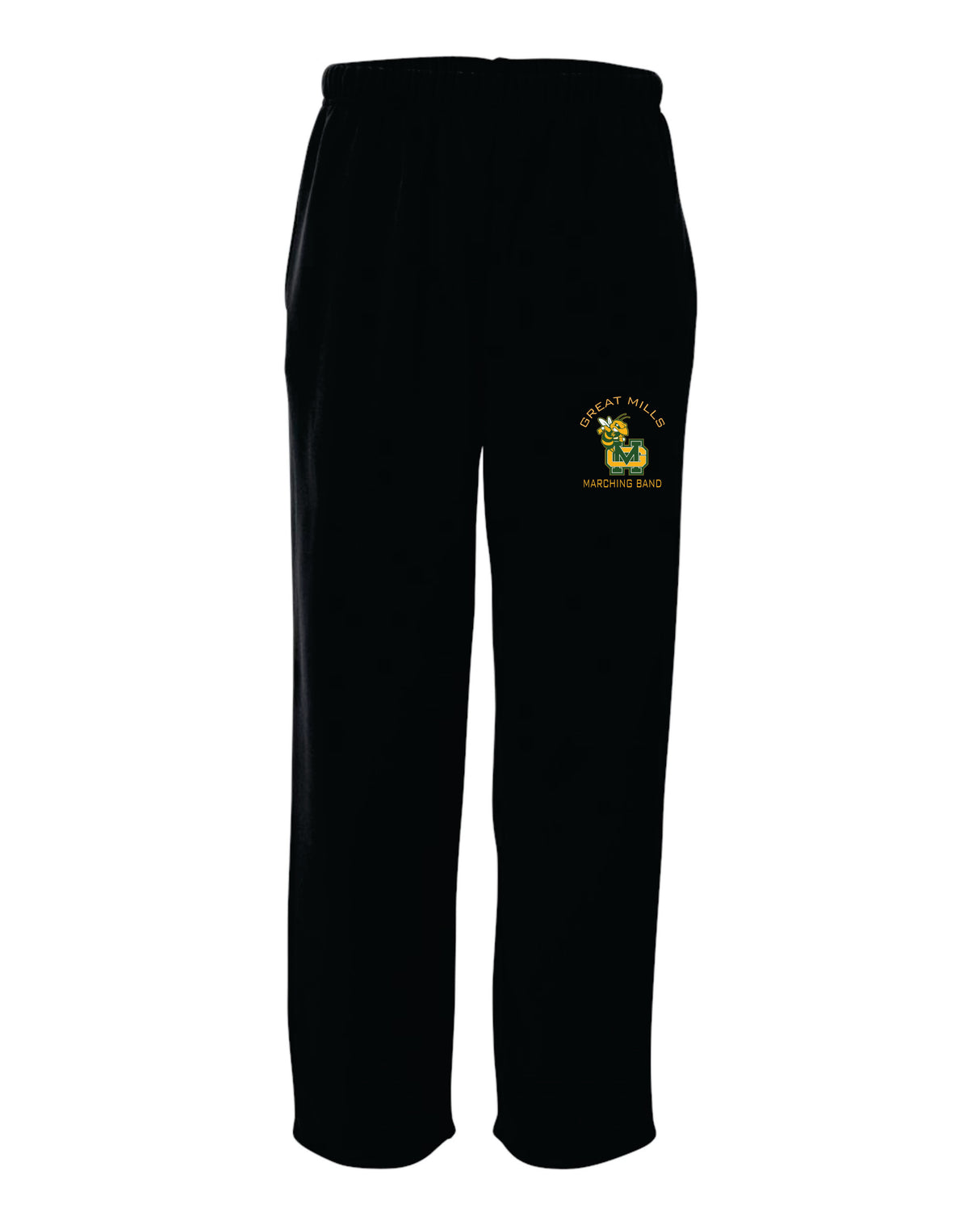 GREAT MILLS Marching Bank Badger Jogger Pants Dri Fit Adult