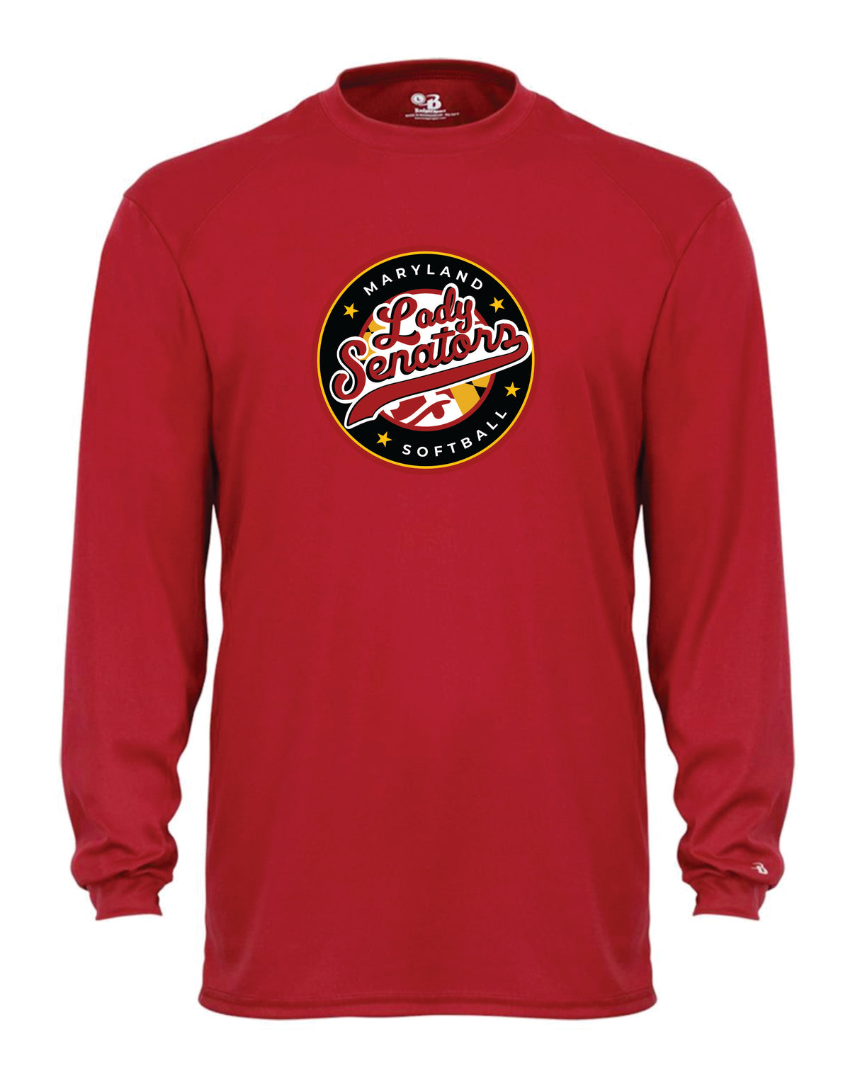 Senators Softball Long Sleeve Dri-Fit Shirt Circle Logo WOMEN