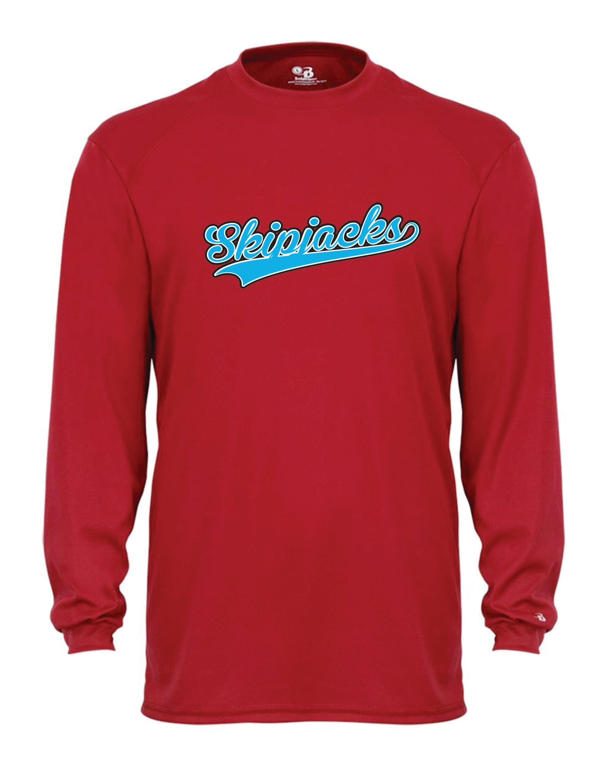 Skipjacks Baseball Long Sleeve Badger Dri Fit Shirt - YOUTH