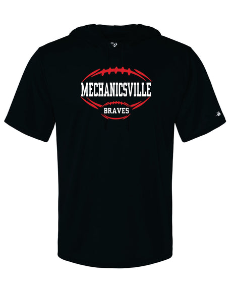 Mechanicsville Braves Badger SS hooded shirt