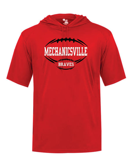 Mechanicsville Braves Badger SS hooded shirt