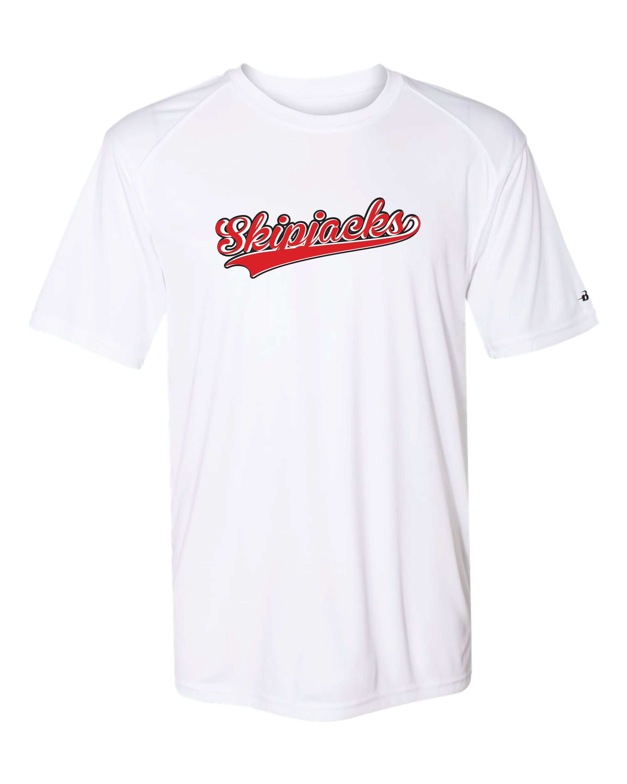 Skipjacks Baseball Short Sleeve Badger Dri Fit T shirt-YOUTH
