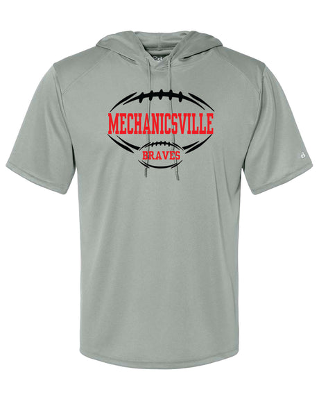 Mechanicsville Braves Badger SS hooded shirt