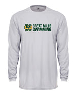 Load image into Gallery viewer, Great Mills Swimming Long Sleeve Badger Dri Fit Shirt
