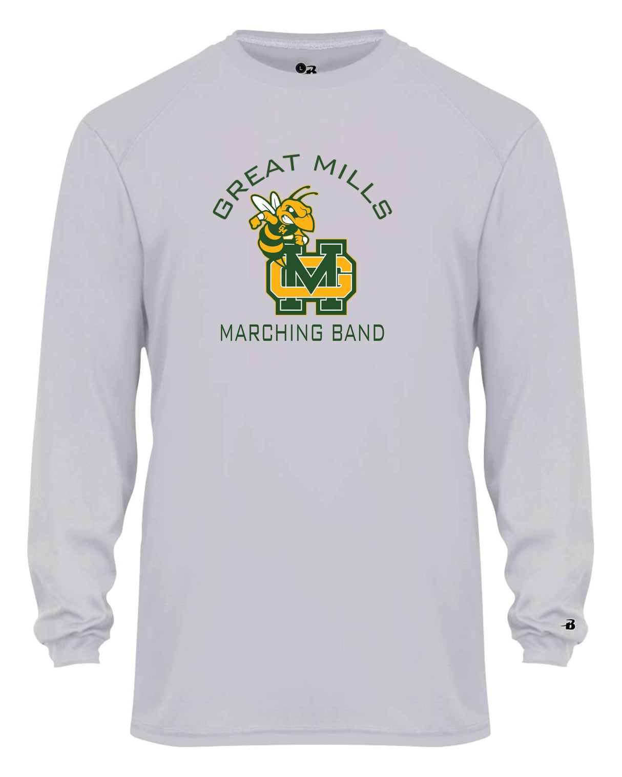 Great Mills Marching Band Long Sleeve Badger Dri Fit Shirt WOMEN