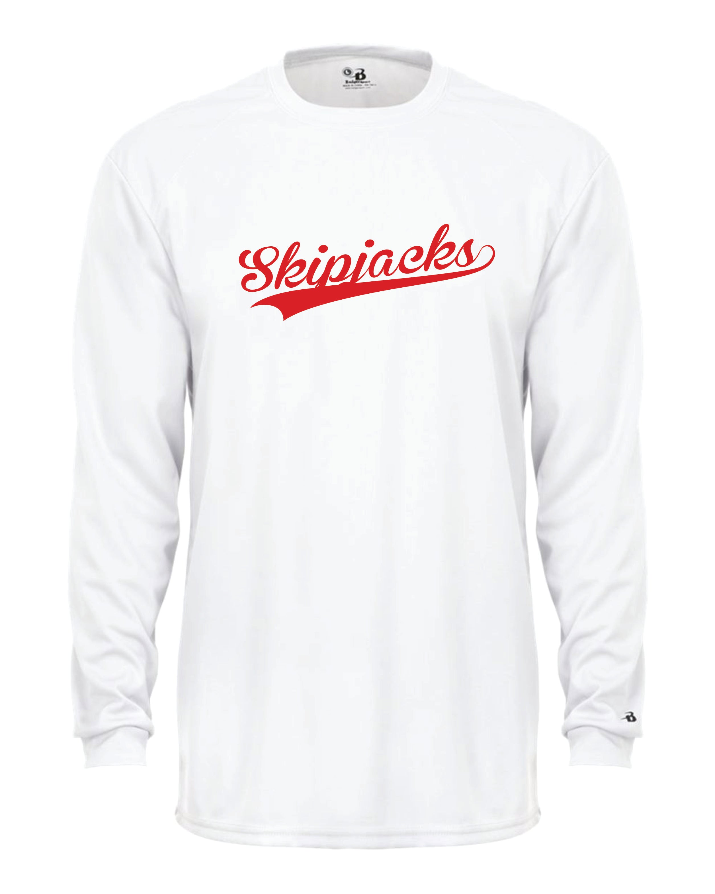 Skipjacks Baseball Long Sleeve Badger Dri Fit Shirt