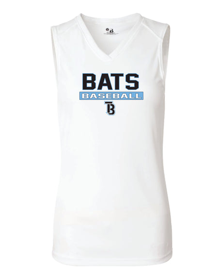Tampa Bay Bats Dri Fit Sleeveless V Neck - WOMEN