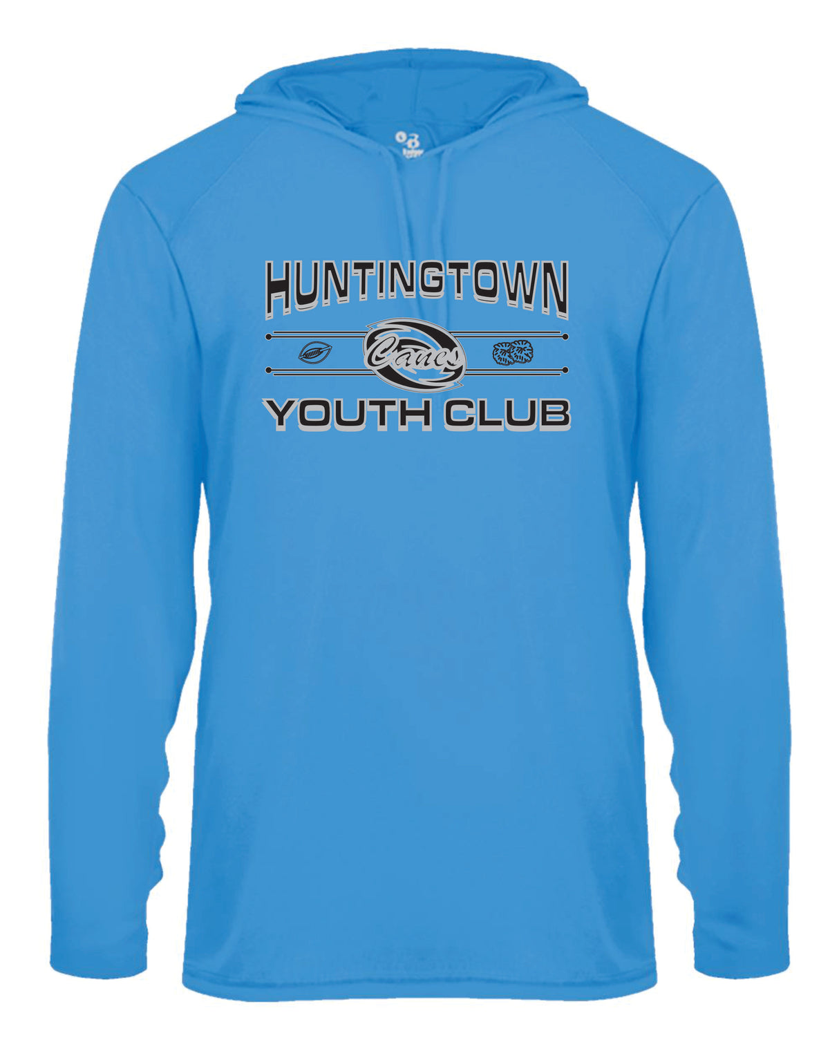 Hurricanes Badger Dri-Fit LS Hooded Shirt YOUTH