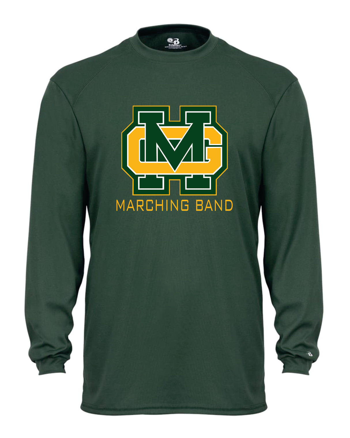 Great Mills Marching Band Long Sleeve Badger Dri Fit Shirt WOMEN