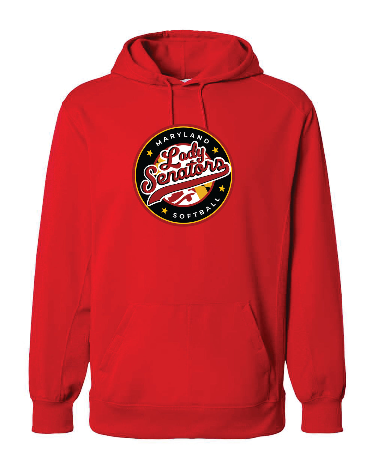 Senators Softball Badger Dri-Fit Hoodie Circle Logo Youth