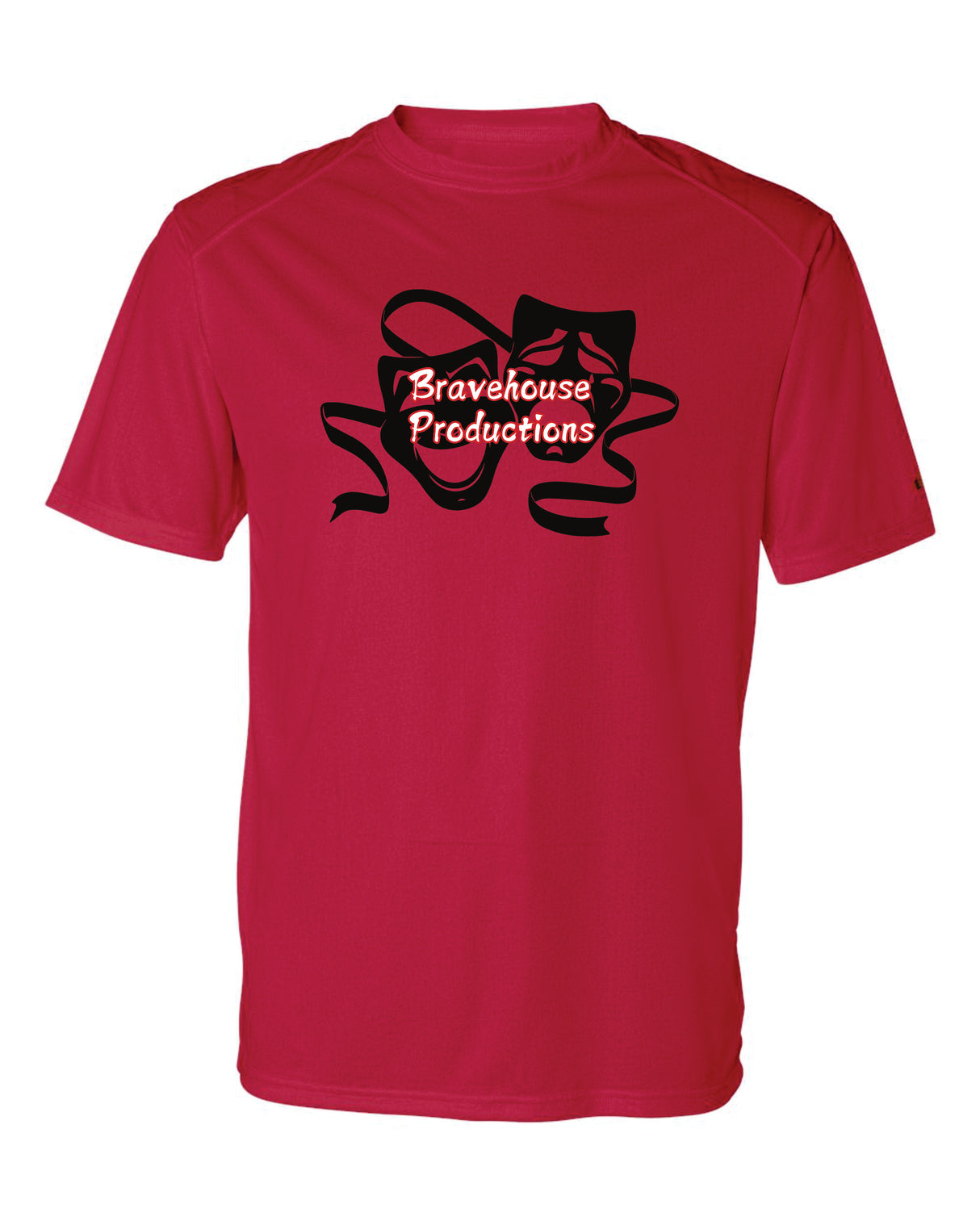 Chopticon Theatre Short Sleeve Badger Dri Fit Shirt Double Mask Logo
