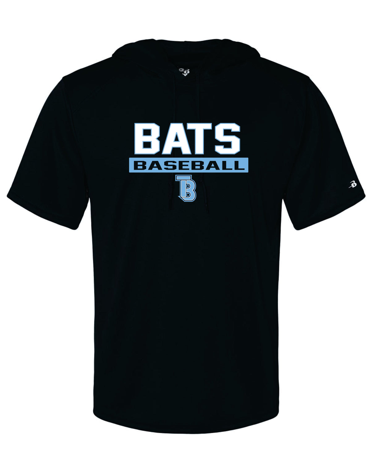 Tampa Bay Bats Braves Badger SS hooded shirt YOUTH