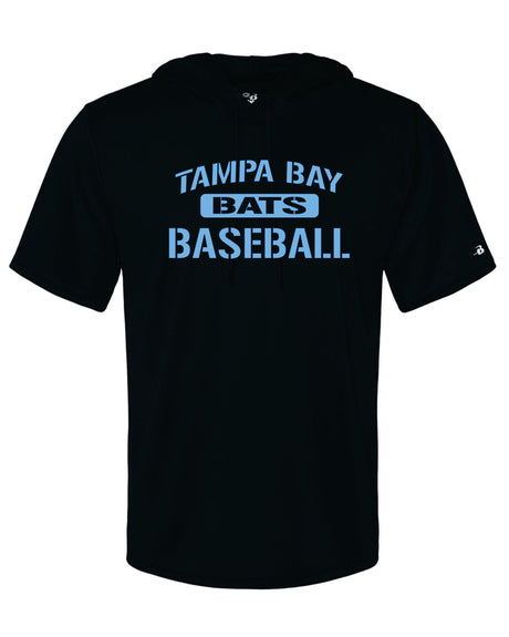 Tampa Bay Bats Braves Badger SS hooded shirt YOUTH