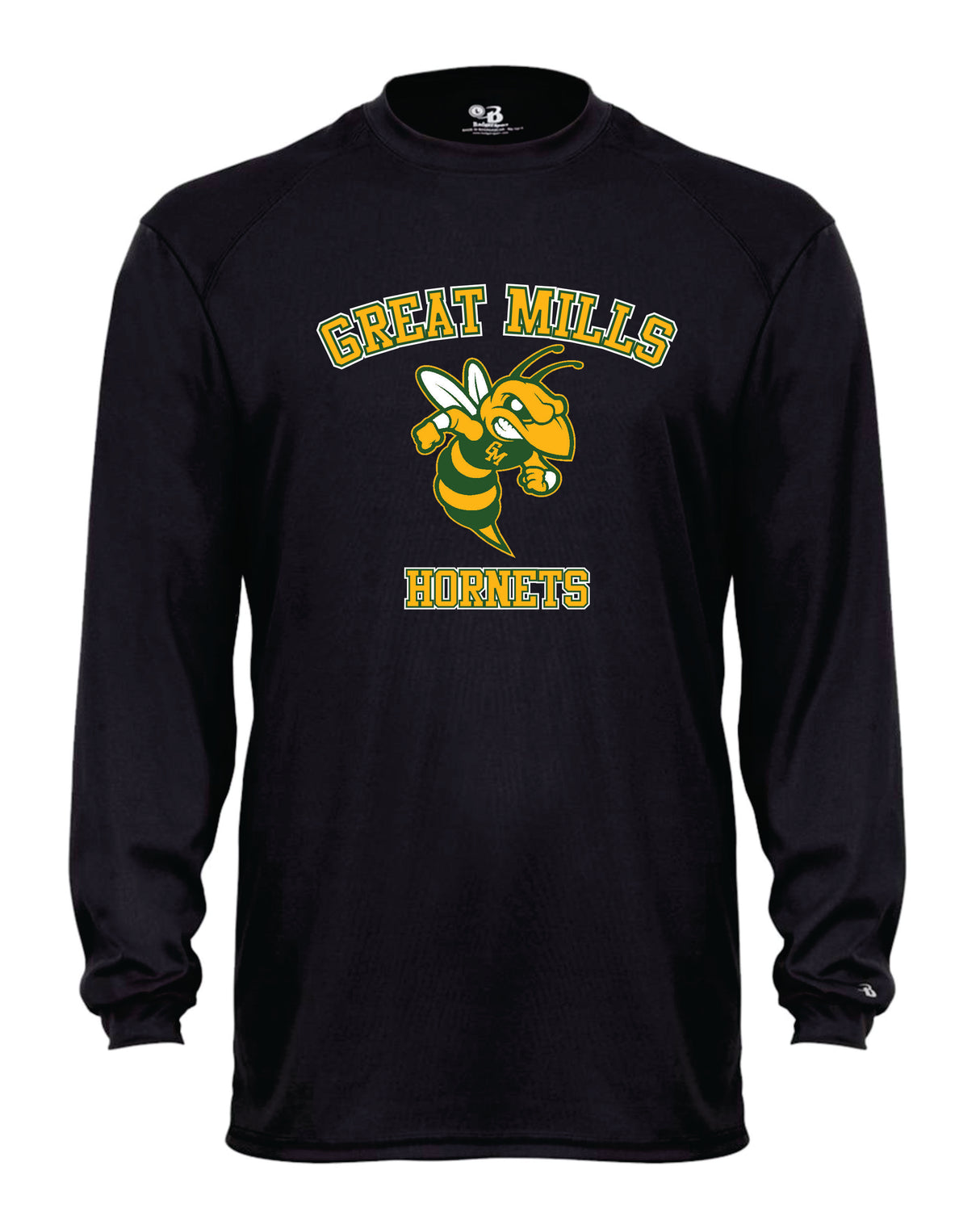 Great Mills Badger Dri Fit Long Sleeve T-Shirts Hornets