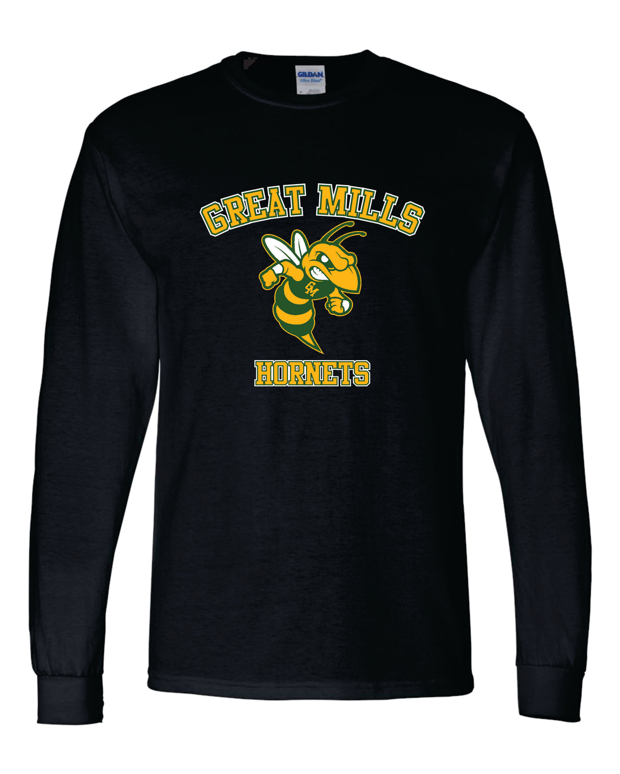 Great Mills 50/50 Long Sleeve T-Shirts Hornets