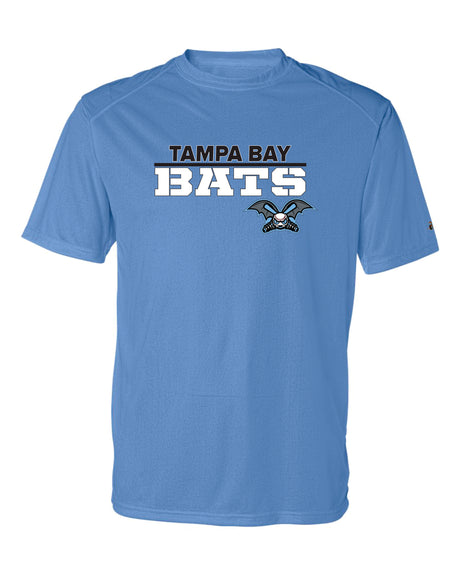 Tampa Bay Bats Short Sleeve Badger Dri Fit T shirt