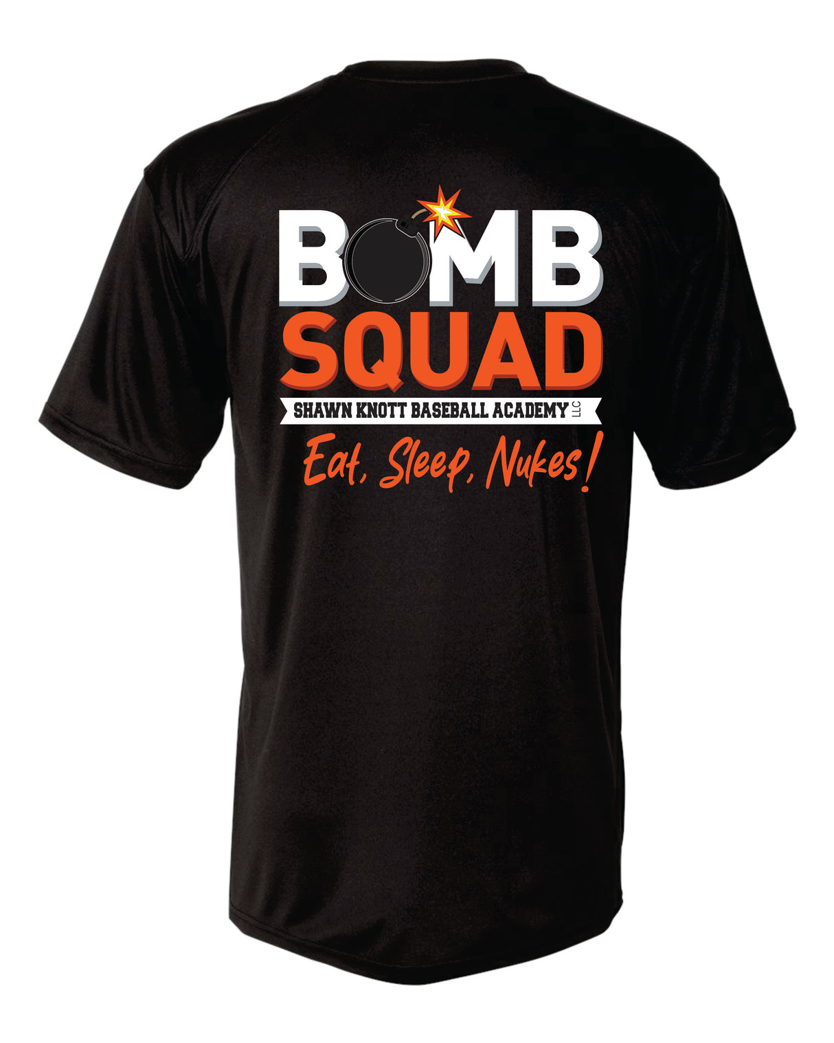 Shawn Knott Baseball Short Sleeve Badger Dri Fit T shirt BOMB SQUAD