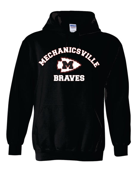 Mechanicsville Braves Gildan/Jerzee 50/50 Hoodie