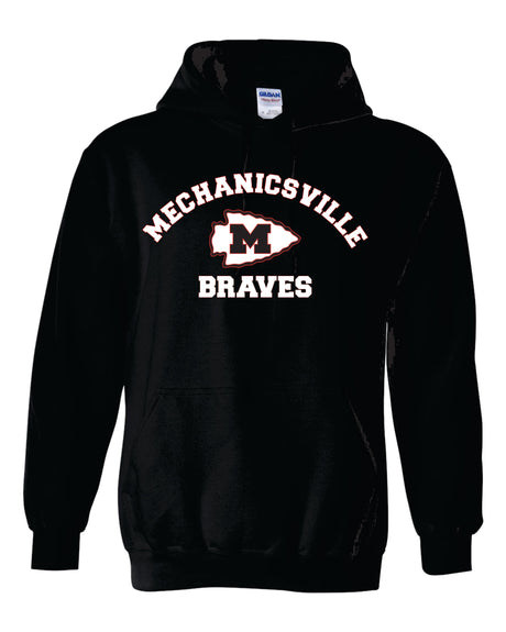 Mechanicsville Braves 50/50 Hoodie