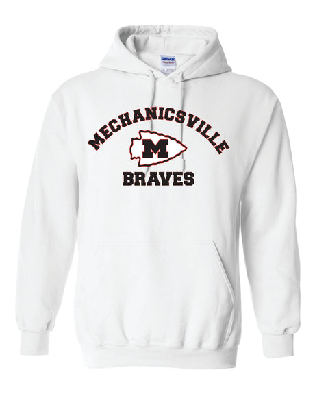 Mechanicsville Braves Gildan/Jerzee 50/50 Hoodie