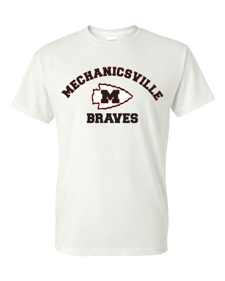Mechanicsville Braves Short Sleeve T-Shirt 50/50 Blend