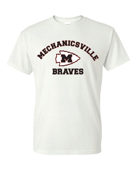 Mechanicsville Braves Short Sleeve T-Shirt 50/50 Blend -YOUTH