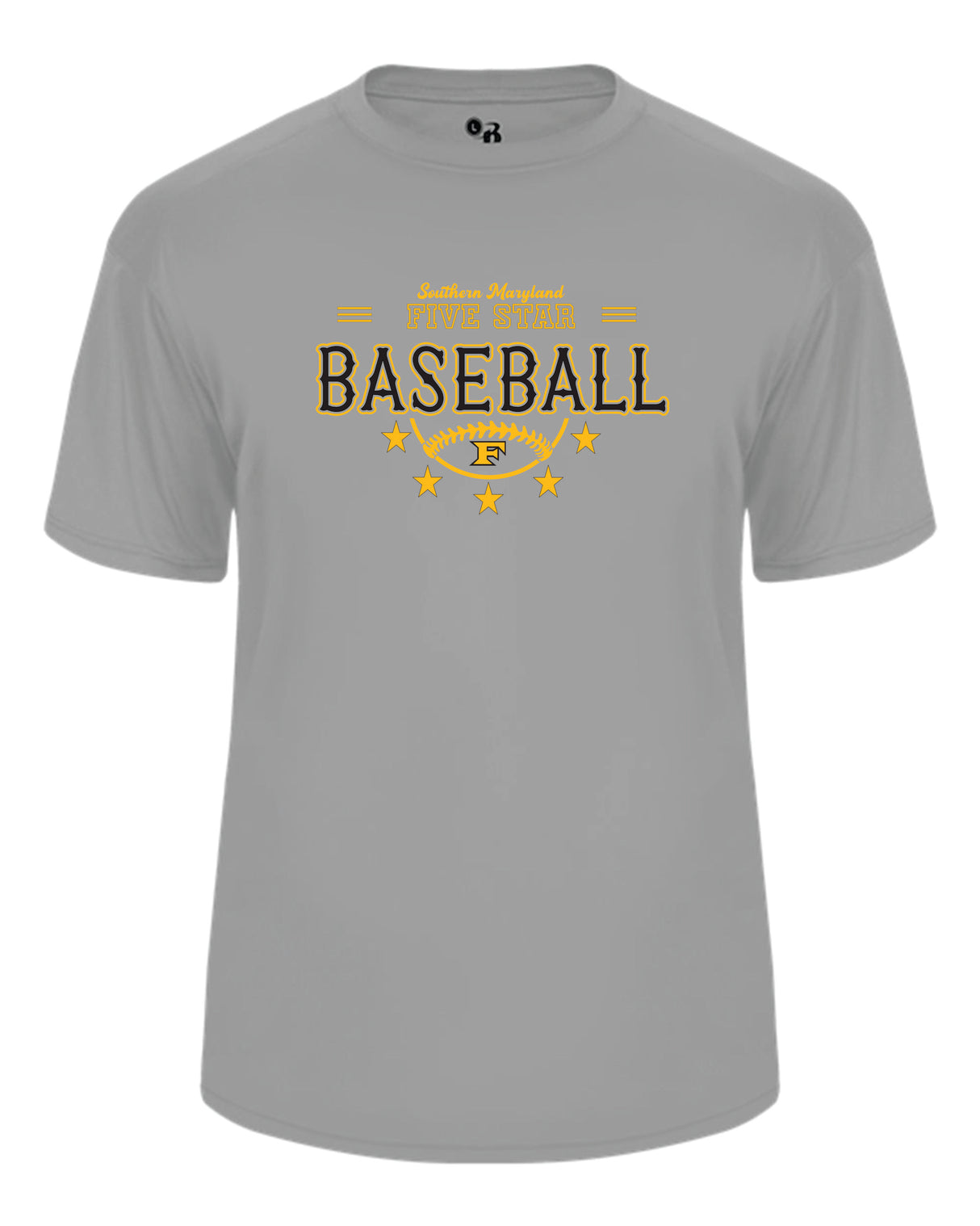 Five Star Badger Dri-Fit SS T-Shirt - Half Ball - YOUTH