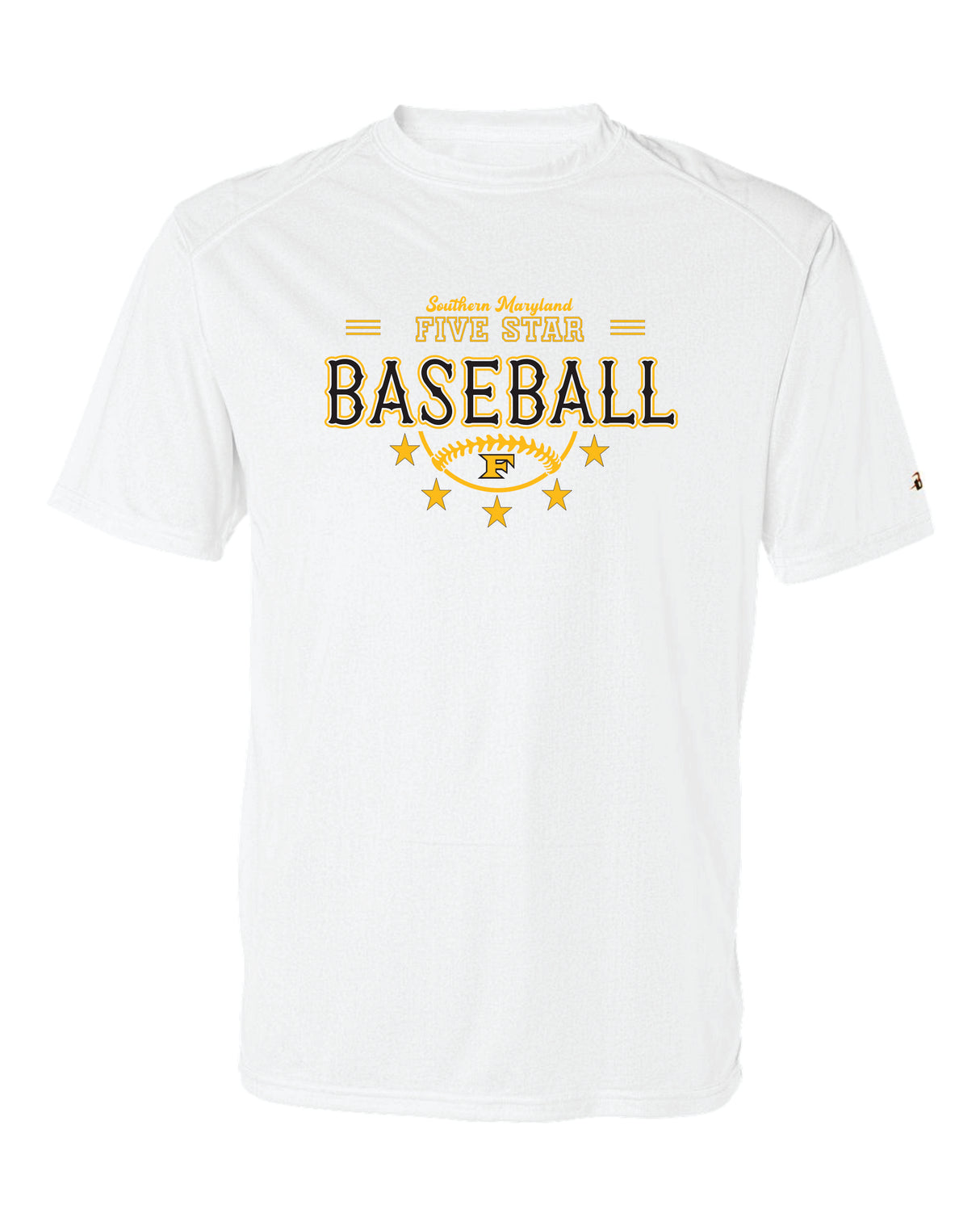 Five Star Badger Dri-Fit SS T-Shirt - Half Ball - YOUTH