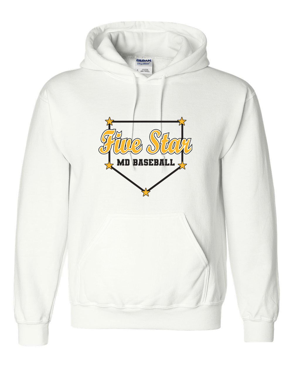 Five Star Gildan/Jerzee 50/50 Hoodie - Home Plate