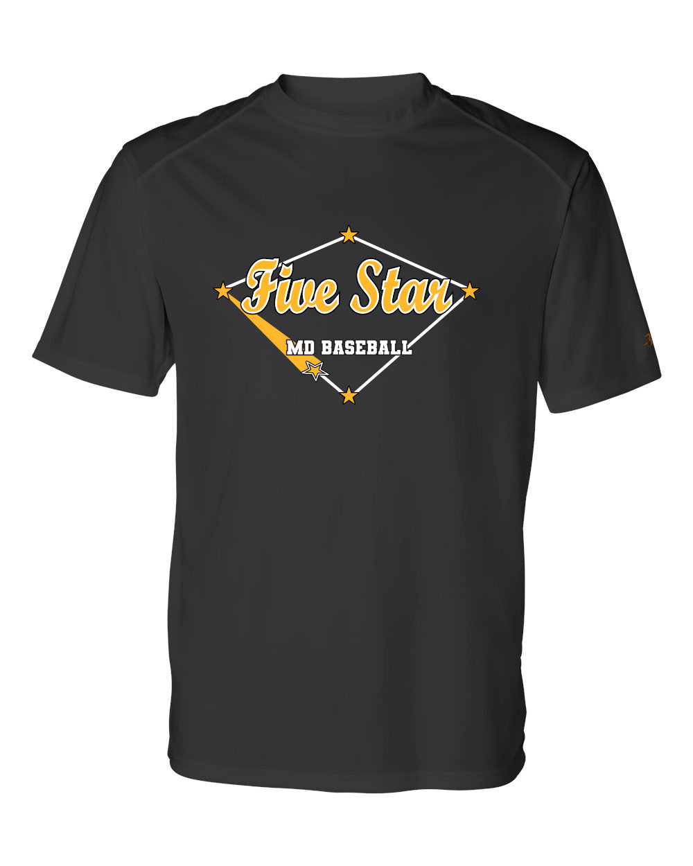 Five Star Badger Dri-Fit SS T-Shirt - Home Run - WOMEN