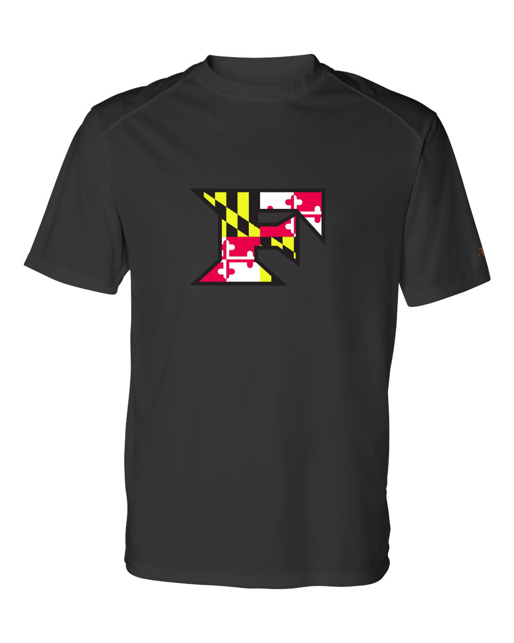 Five Star Badger Dri-Fit SS T-Shirt - Maryland Larger Logo - YOUTH
