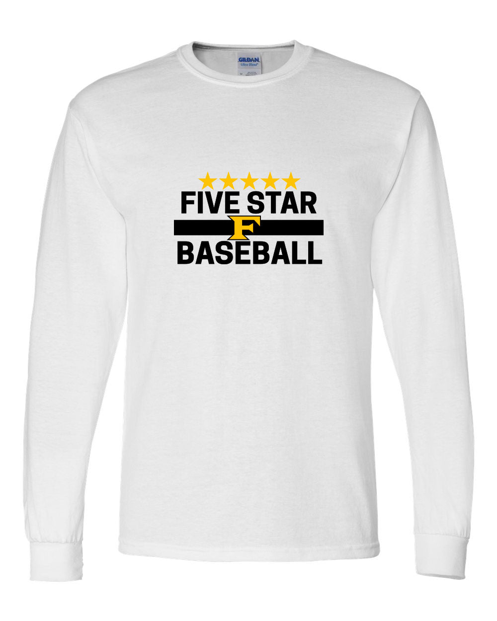 Five Star Gildan/Jerzee 50/50 LS T-Shirt - Five Star