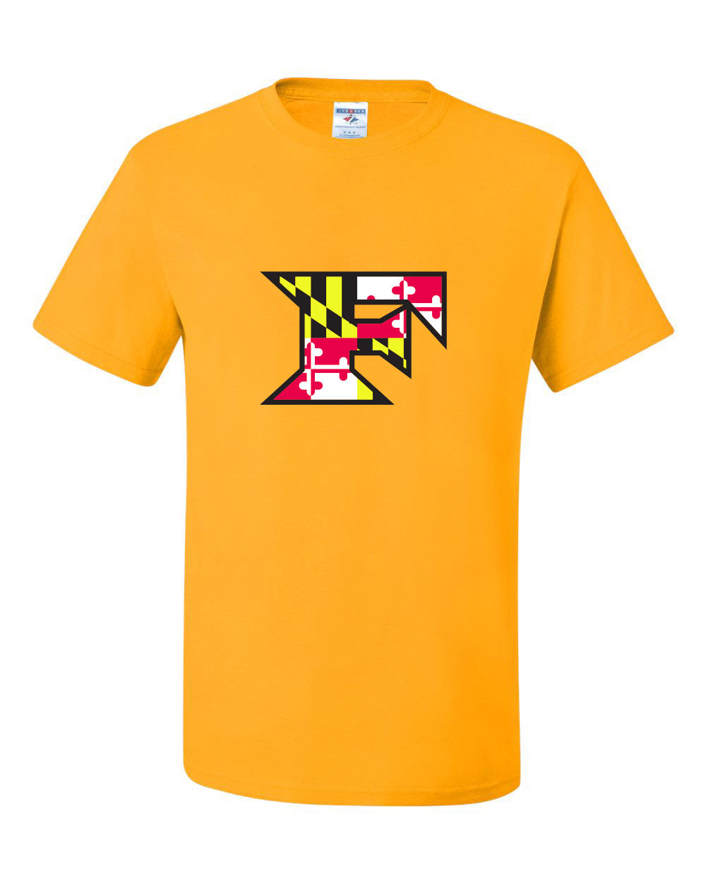 Five Star Gildan/Jerzee 50/50 SS T-Shirt - Maryland Larger Logo