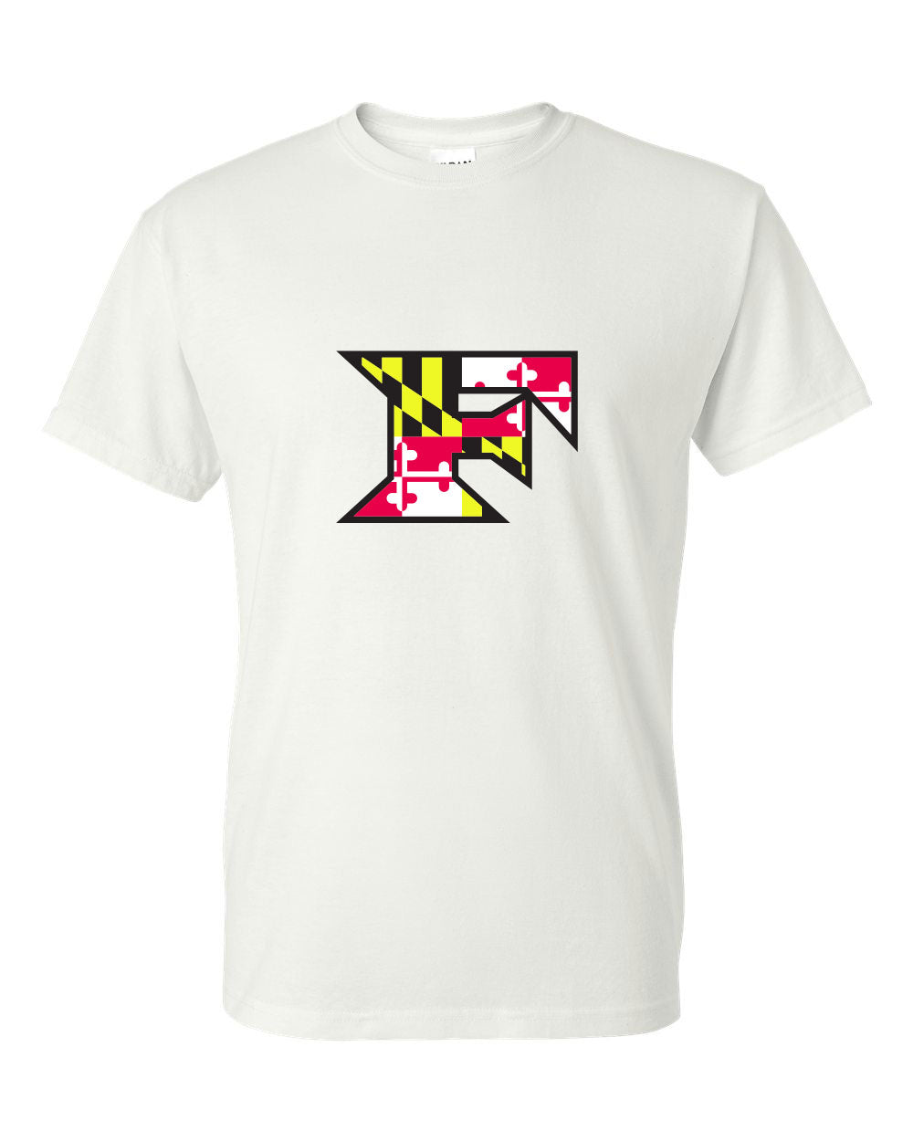 Five Star Gildan/Jerzee 50/50 SS T-Shirt - Maryland Larger Logo - YOUTH