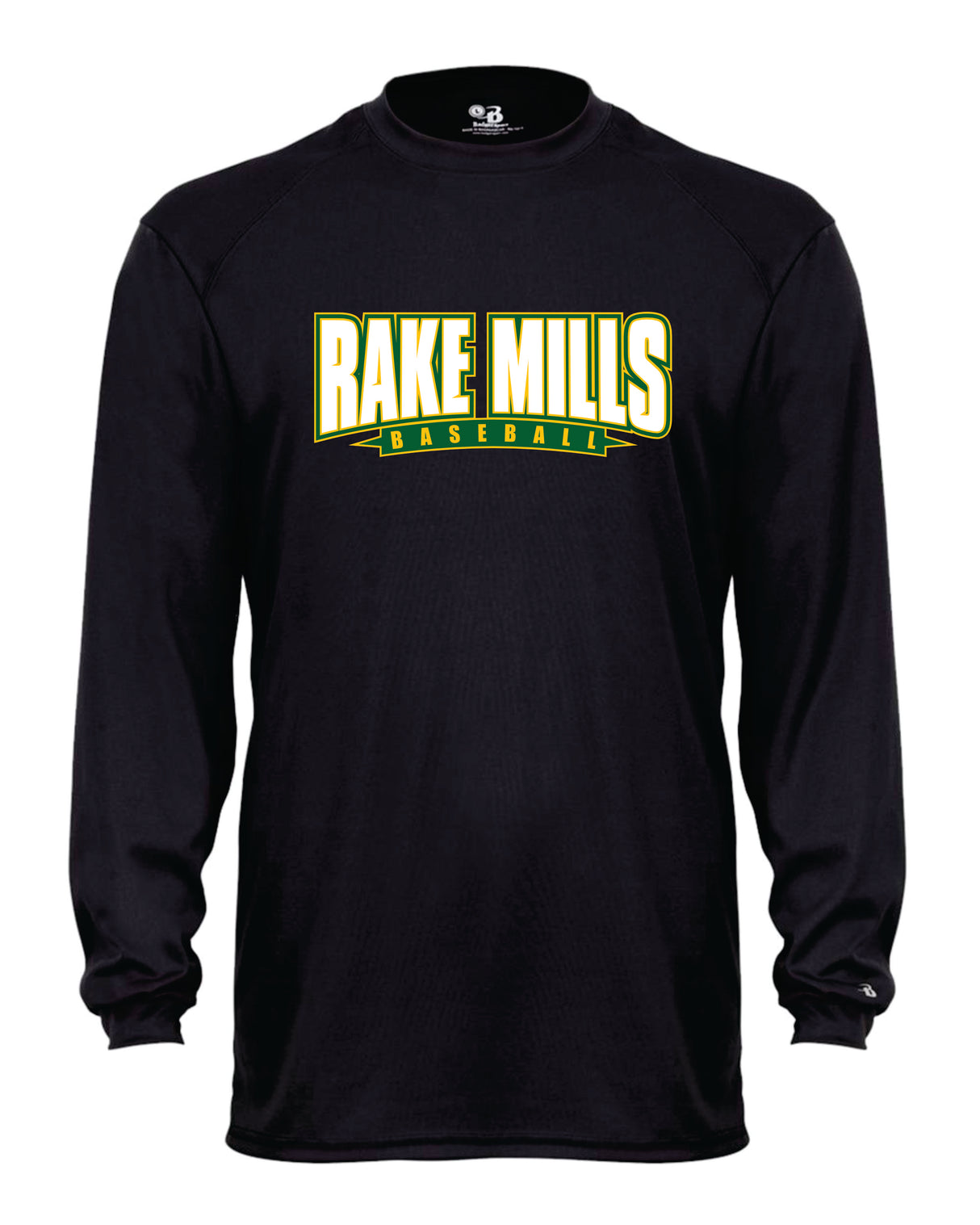 Great Mills Baseball Long Sleeve  Badger Dri Fit Shirt - RAKE MILLS